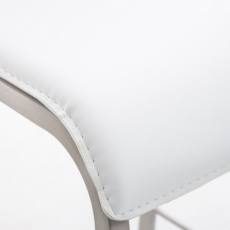 Barová židle Ava I., bílá - 7