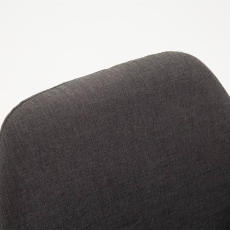 Barová židle Brag (SET 2 ks), tmavě šedá - 6