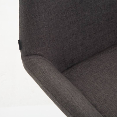 Barová židle Brag (SET 2 ks), tmavě šedá - 3