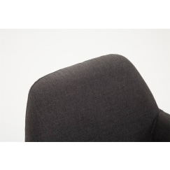 Barová židle Brag (SET 2 ks), tmavě šedá