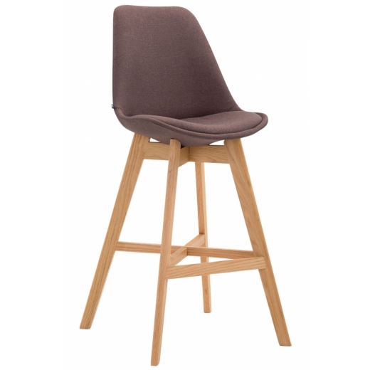 Barová židle Cane, hnědá - 1
