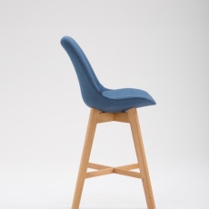 Barová židle Cane, modrá - 3