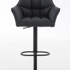 Barová židle Damaso, tmavě šedá - 2