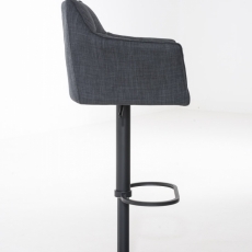 Barová židle Damaso, tmavě šedá - 3