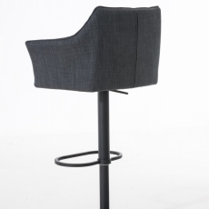 Barová židle Damaso, tmavě šedá - 4