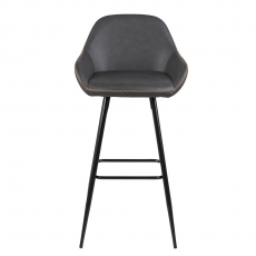 Barová židle Disca (SET2 ks), holubičí šedá - 2