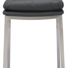 Barová židle Dundalk, ocel / šedá - 2