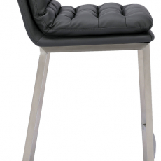 Barová židle Dundalk, ocel / šedá - 3