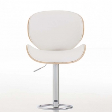 Barová židle Edward, bílá - 2
