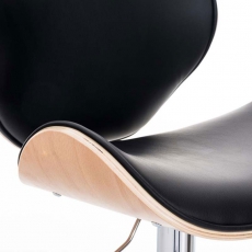 Barová židle Edward, černá - 6