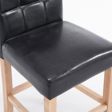 Barová židle Emanuel, hnědá - 6