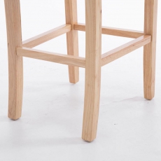 Barová židle Emanuel textil, krémová - 8