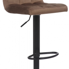 Barová židle Feni, hnědá - 1