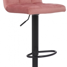 Barová židle Feni, růžová - 1