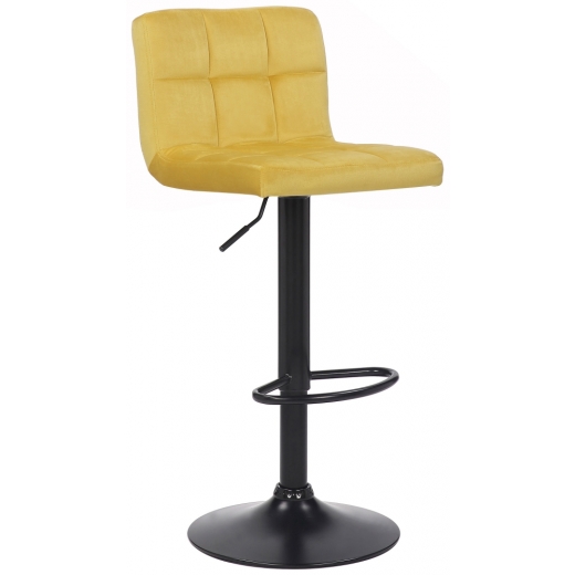 Barová židle Feni, žlutá - 1