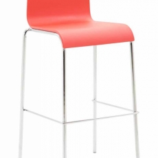 Barová židle Filen, červená - 1