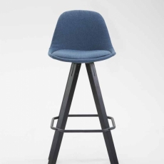 Barová židle Fraak, modrá - 2