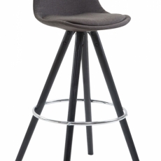 Barová židle Frank, tmavě šedá - 1