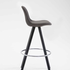 Barová židle Frank, tmavě šedá - 3