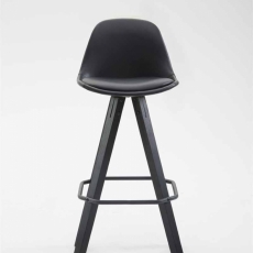 Barová židle Frankie, černá - 2