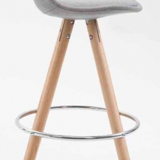 Barová židle Frankie (SET 2 ks), šedá - 3