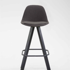 Barová židle Frankie, tmavě šedá - 2