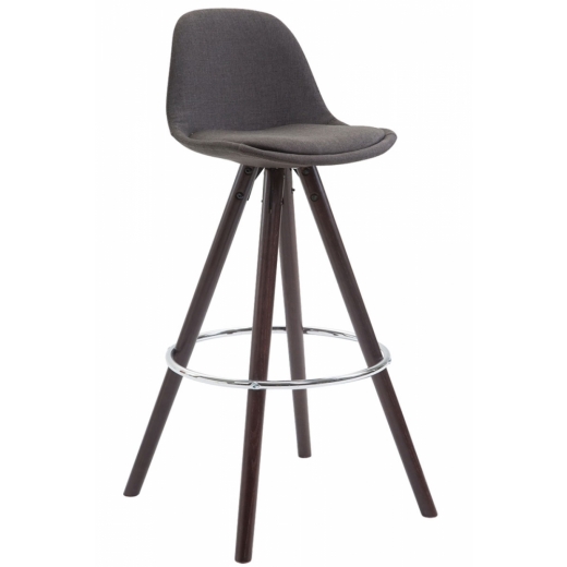 Barová židle Freg, tmavě šedá - 1
