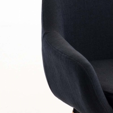Barová židle Grane (SET 2 ks), černá - 4