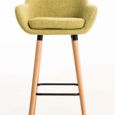 Barová židle Grane (SET 2 ks), světle zelená - 1