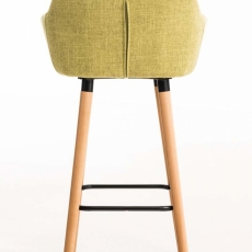 Barová židle Grane (SET 2 ks), světle zelená - 3