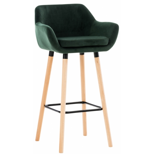 Barová židle Grant, zelená - 1