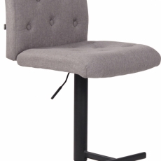 Barová židle Idario, světle šedá - 1