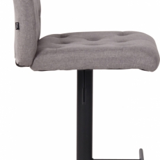 Barová židle Idario, světle šedá - 3