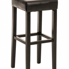 Barová židle Jully (SET 2 ks), černá podnož - 1
