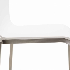 Barová židle Kado, bílá - 6