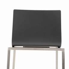 Barová židle Kado I., černá - 4