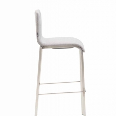 Barová židle Kador, světle šedá - 3