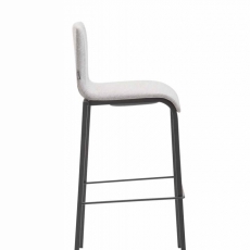 Barová židle Kando, světle šedá - 3