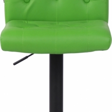 Barová židle Kells, syntetická kůže, zelená - 2