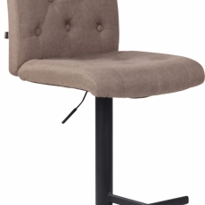 Barová židle Kells, textil, taupe - 1