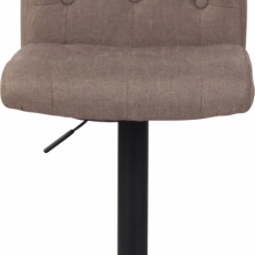 Barová židle Kells, textil, taupe - 2