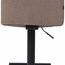 Barová židle Kells, textil, taupe - 5