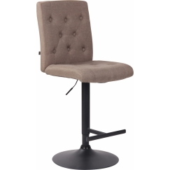 Barová židle Kells, textil, taupe