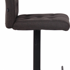 Barová židle Kells, textil, tmavě šedá - 3