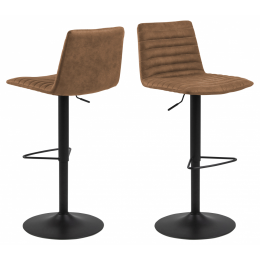 Barová židle Kimmy (SET 2 ks), camel - 1