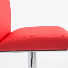 Barová židle Köln, červená - 5