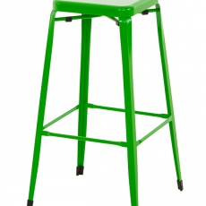 Barová židle kovová Marta (SET 2 ks) - 2