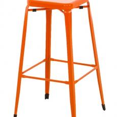 Barová židle kovová Marta (SET 2 ks) - 6