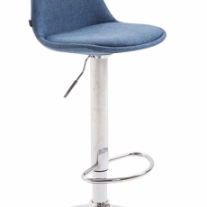 Barová židle Kyla, modrá - 1
