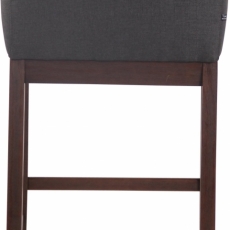 Barová židle Lara, tmavě šedá - 5